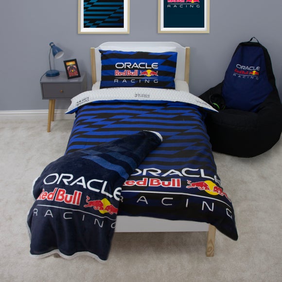 Red Bull Automatic Quilt Cover and Pillowcase Set