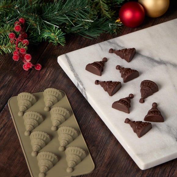 Silicone Christmas Tree Chocolate Ice Mould