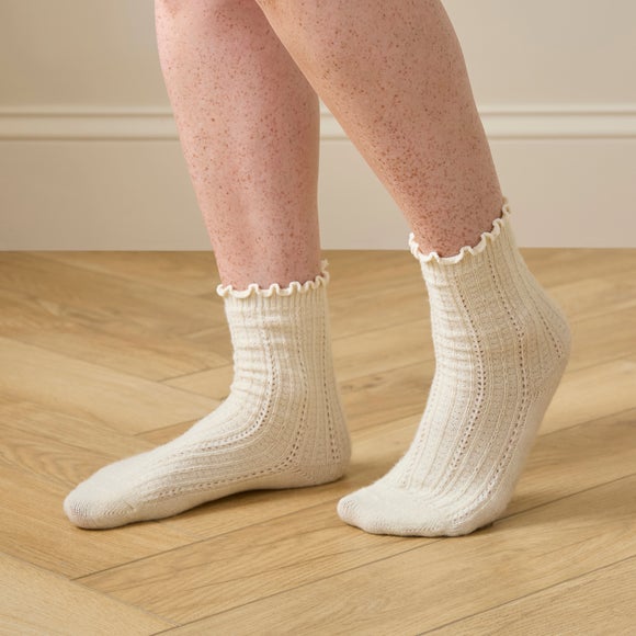 Ladies Crochet Socks