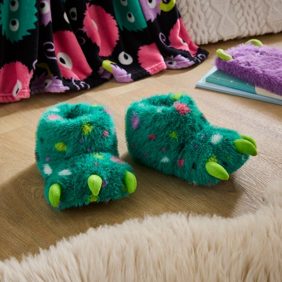 Rory the Monster Boot Slippers