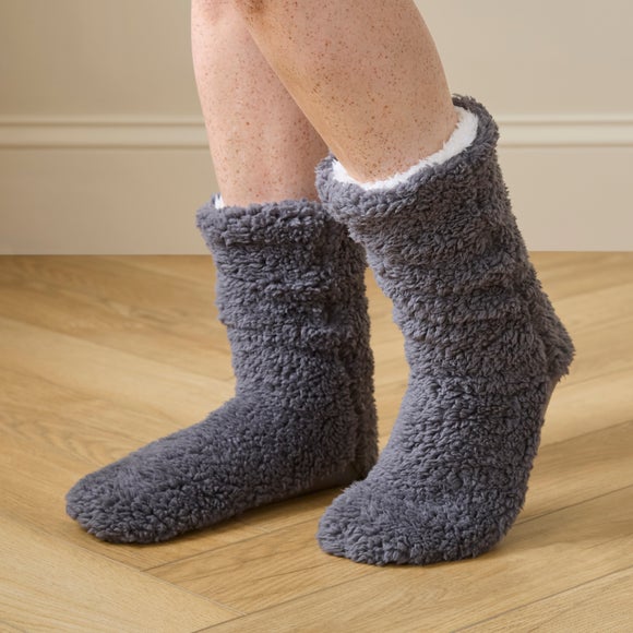 Teddy Slipper Socks