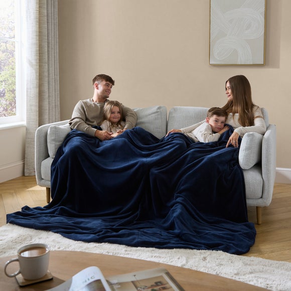 Seriously Soft Supersize Family Fleece 240cm x 280cm Throw