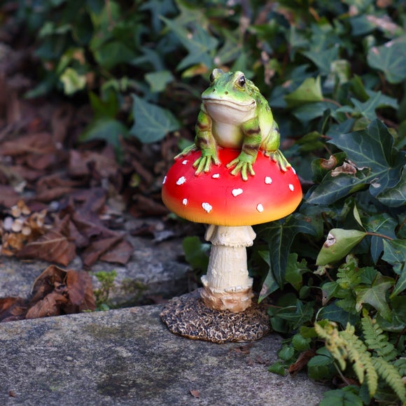 View Fallen Fruits Frog Fly Agaric Ornament View Fallen Fruits Frog Fly Agaric Ornament