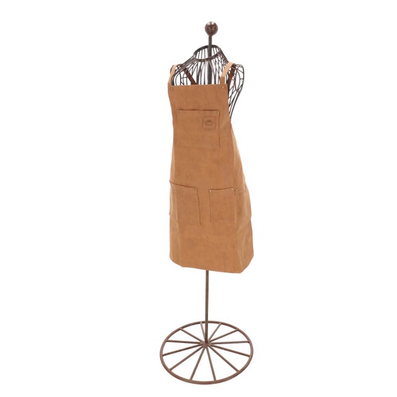 Fallen Fruits Faux Leather Garden Apron