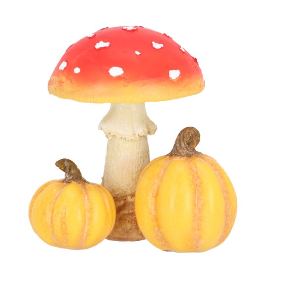 Fallen Fruits Pumpkins Fly Agaric Ornament