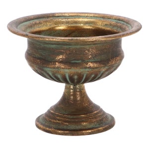 Fallen Fruits Antique Metal French Urn