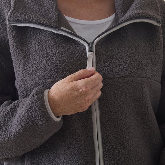 Photo 2 of Ladies Zip Through Cloud Fleece