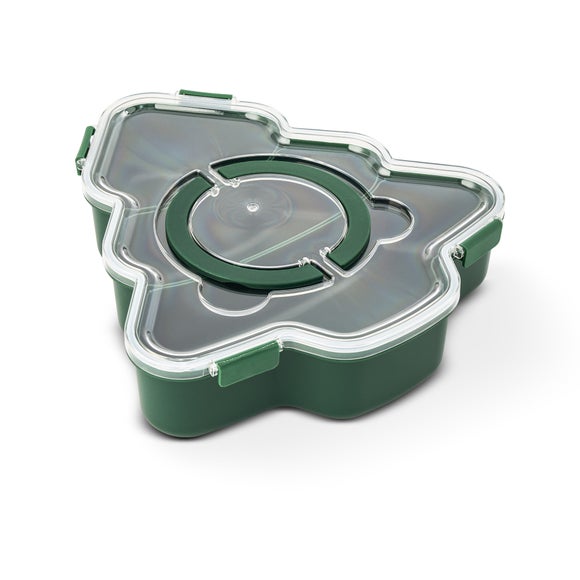 Christmas Tree Snack Box With Handle