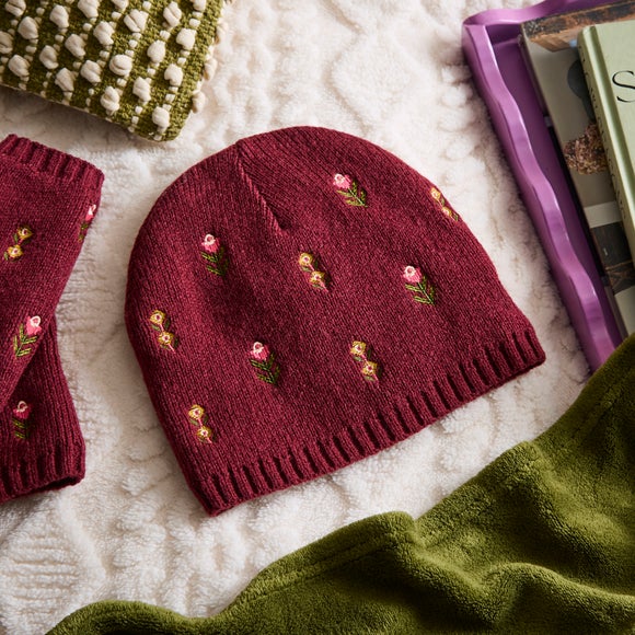 Ladies Embroidered Hat