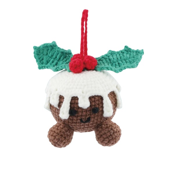 Christmas Pudding Crochet Kit