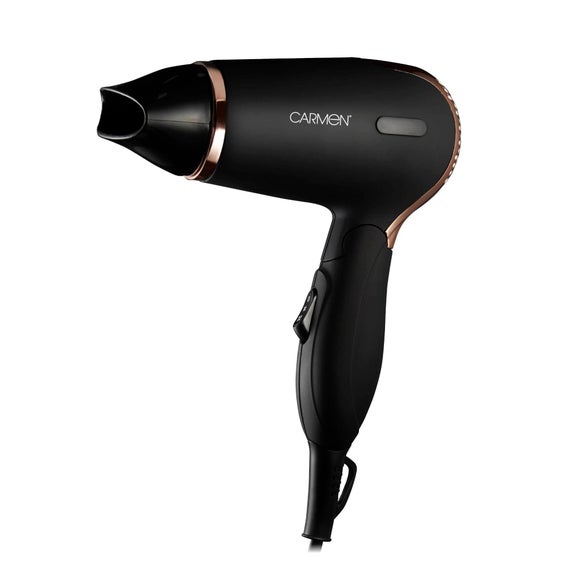 Carmen Noir II Travel Hair Dryer