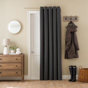 Zodiac Blackout Eyelet Door Curtain