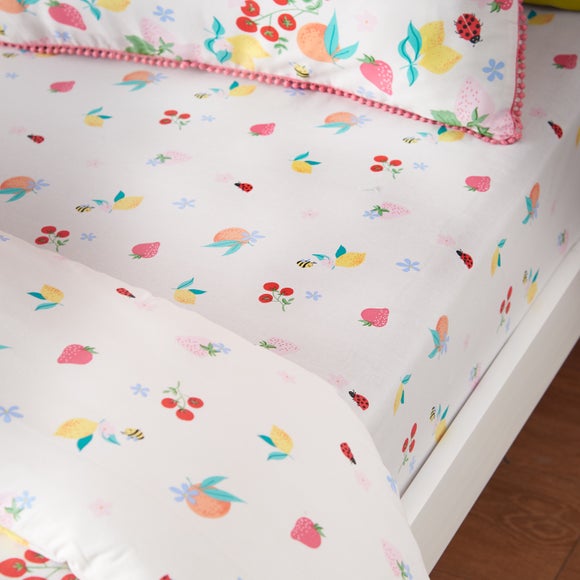 View Catherine Lansfield Fruity Friends Fitted Bed Sheet