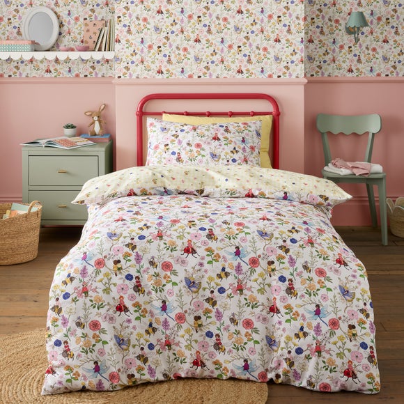 Belle & Boo Garden Friends 100% Cotton Quilt Cover and Pillowcase Set