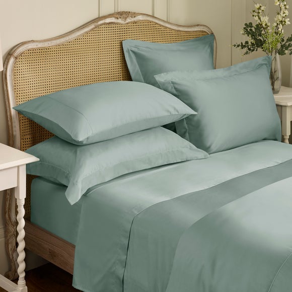 Dorma Luxe Egyptian Cotton Sateen Cuff Pillowcase