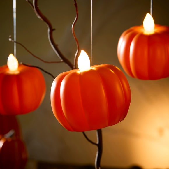 Pack of 5 Hanging Pumpkin Lights