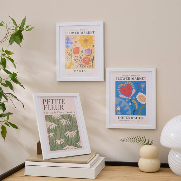 Set Of 3 Simple Photo Frames