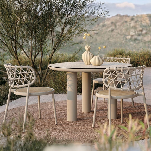 Koko 4 Seater Garden Dining Set