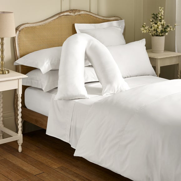 Dorma Luxe Egyptian Cotton Sateen V-Shaped Pillowcase