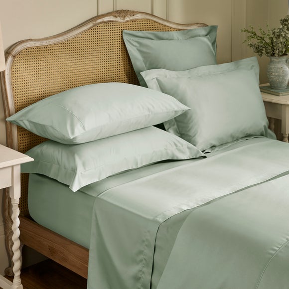 Dorma Luxe Egyptian Cotton Sateen Cuff Pillowcase