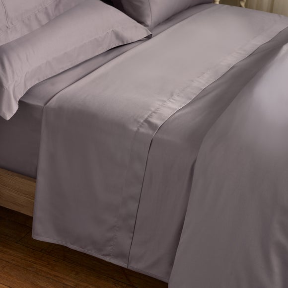 Dorma Luxe Egyptian Cotton Sateen Flat Sheet