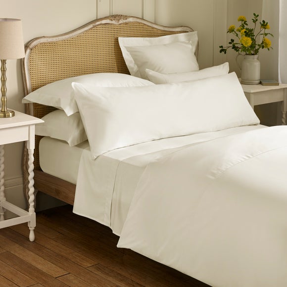 Dorma Luxe Egyptian Cotton Sateen Bolster Pillowcase