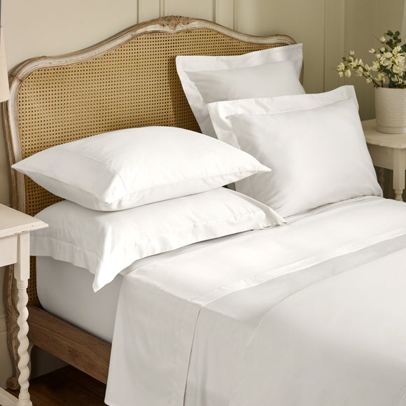 Dorma Luxe Egyptian Cotton Sateen Cuff Pillowcase