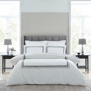 Dorma Alderton 100 Cotton Sateen Duvet Cover & Pillowcase Set