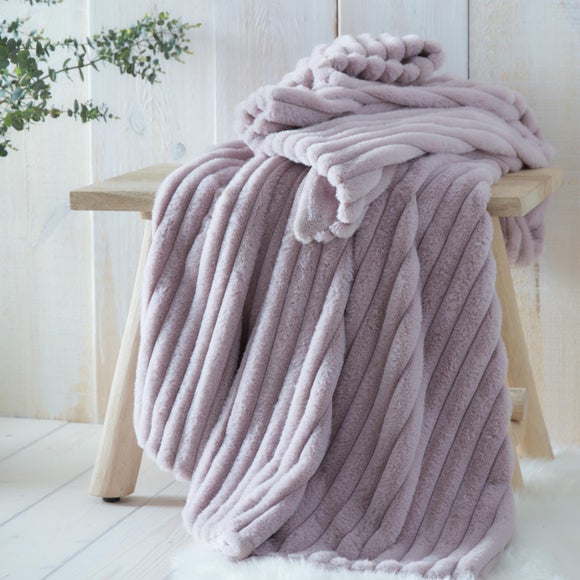 Appletree Morritz Faux Fur Throw 130cm x 180cm