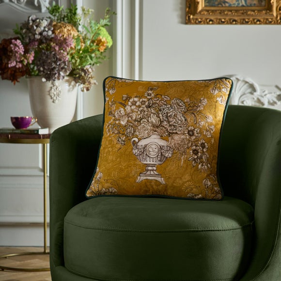 Laurence Llewelyn-Bowen Tuscan Holiday Velvet Square Cushion