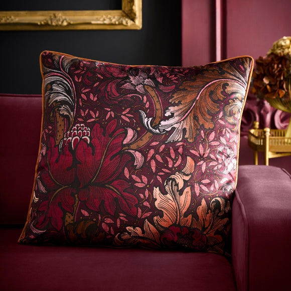 Laurence Llewelyn-Bowen Morris Major Chintz Velvet Square Cushion