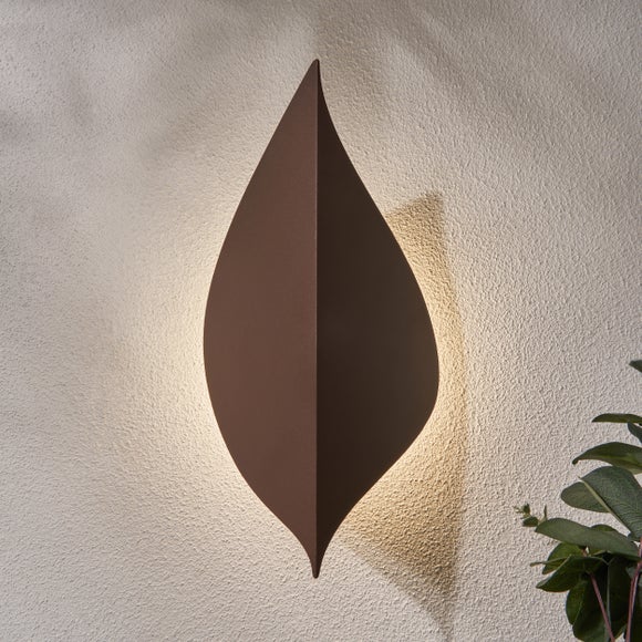Alani Leaf LED Outdoor Wall Light
