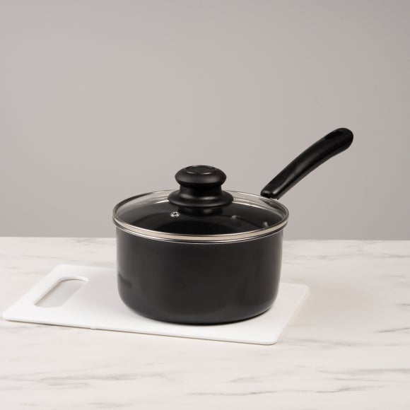 Carbon Steel Saucepan, 18cm