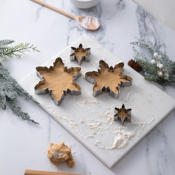 Snowflake Cookie Cutter Set