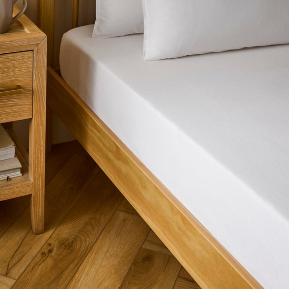 100% Organic Brushed Cotton Fitted Sheet