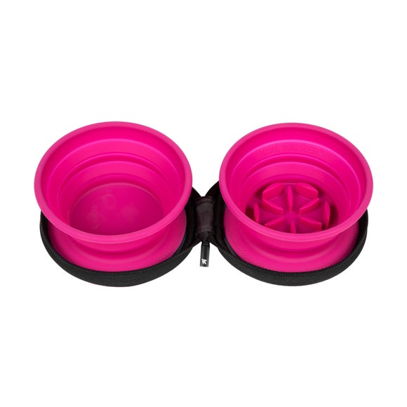 Kiwi Walker Double Travel Dog Bowl