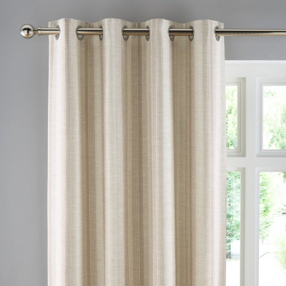 Salvage Stripe Eyelet Curtains