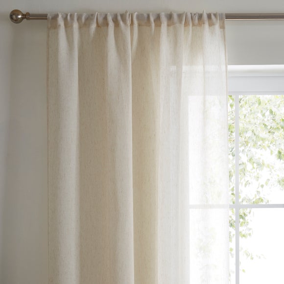 Herringbone Slot Top Voile Panel