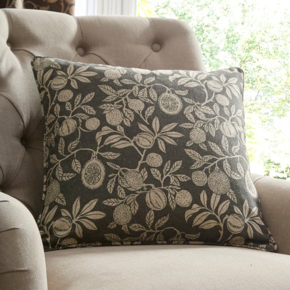 Vintage Pod Linen Print Cushion