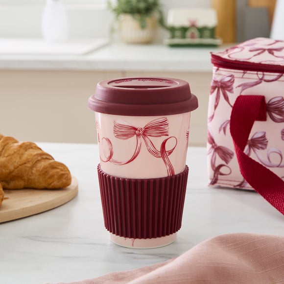 View Ceramic Bow Coffee Cup View Ceramic Bow Coffee Cup