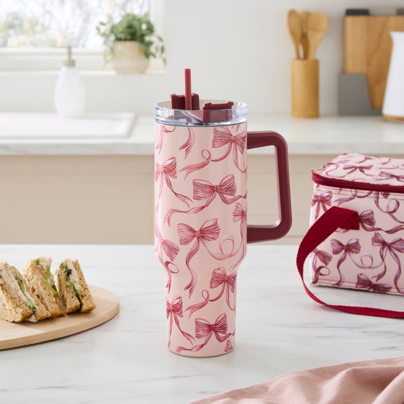 Stainless Steel Bow Tumbler