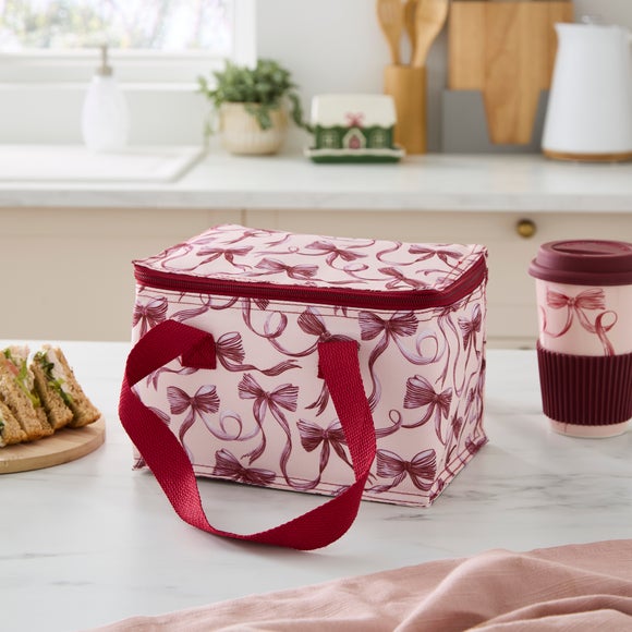 Bow Print Lunch Bag