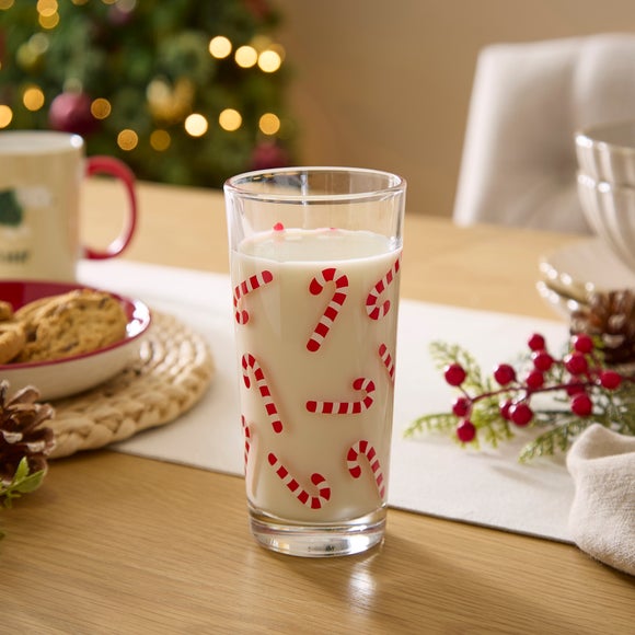 Candy Cane Decal High Ball