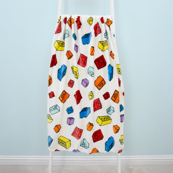 Lego Colourblock Fleece Blanket