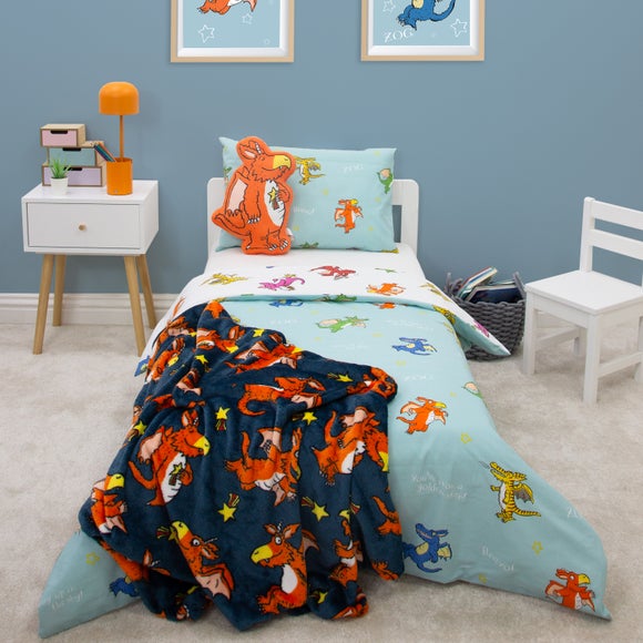Zog Stars Reversible Duvet Cover & Pillowcase Set