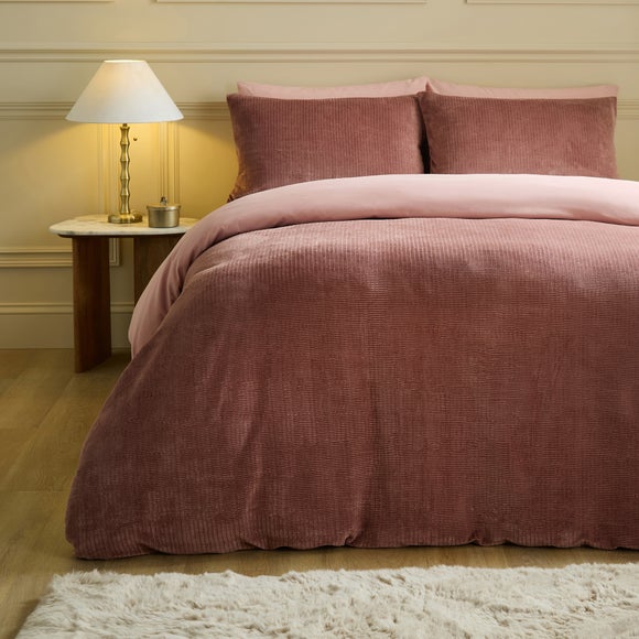 View Ruched Velour Duvet Cover And Pillowcase Set View Ruched Velour Duvet Cover And Pillowcase Set