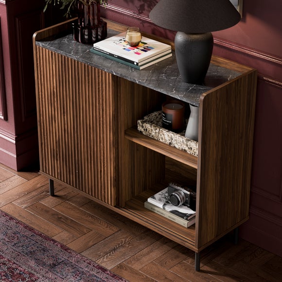Photo 3 of Georgi Marble Effect Small Sideboard