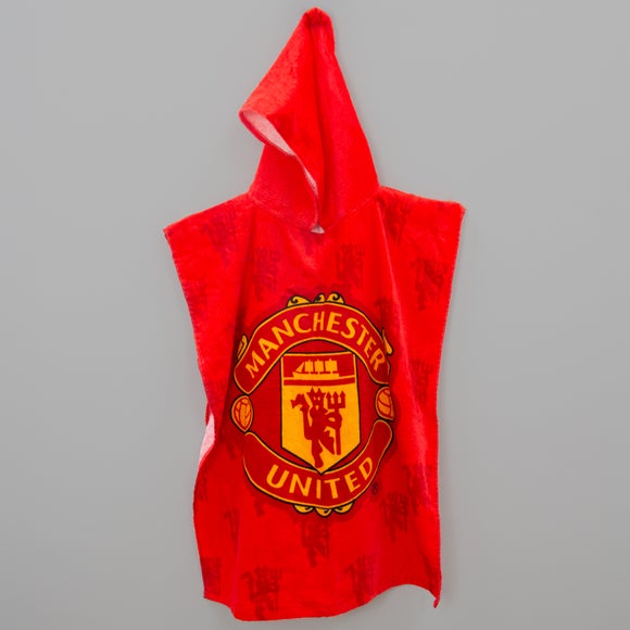 Manchester United Cotton Poncho Towel