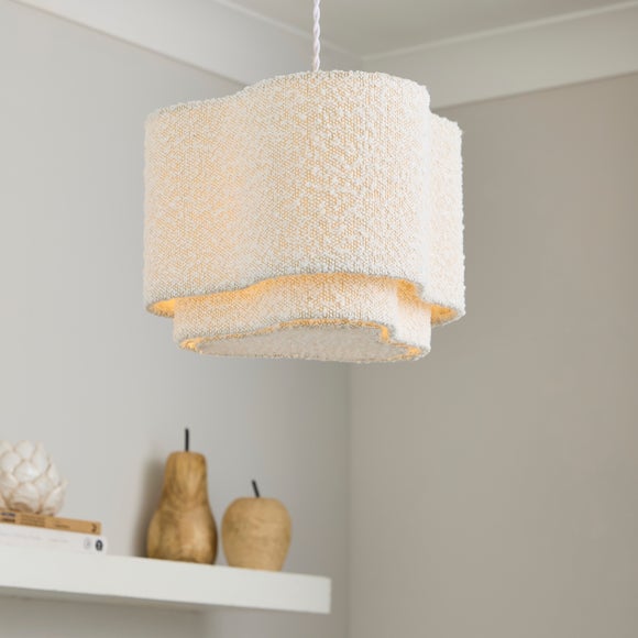 Boucle Puddle Easy Fit Lamp Shade