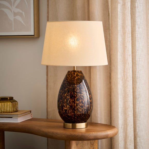 Kira Tortoiseshell Table Lamp